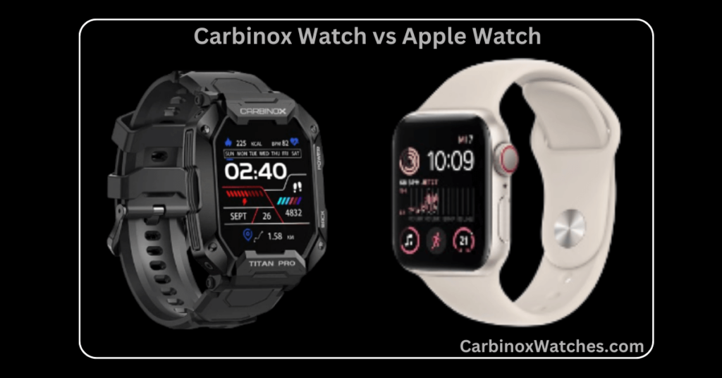 Carbinox Watch vs Apple Watch